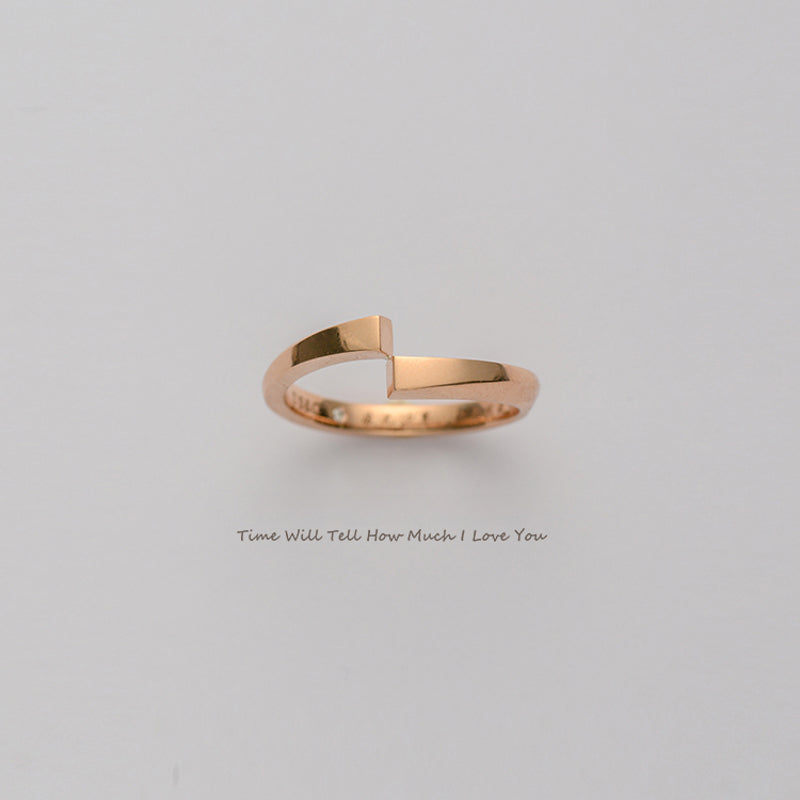 Wedding Rings “Love Has No Boundaries” Wedding Rings Customized Couple Rings Engraved Ring 18k Gold